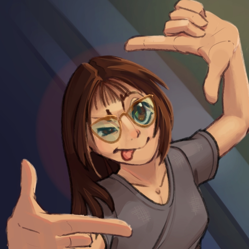 illustrated persona photo